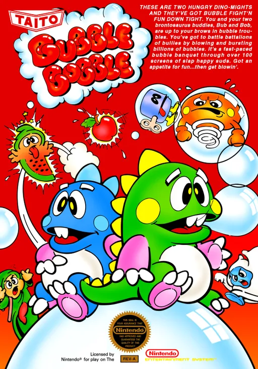 Bubble Bobble (USA) (Virtual Console)